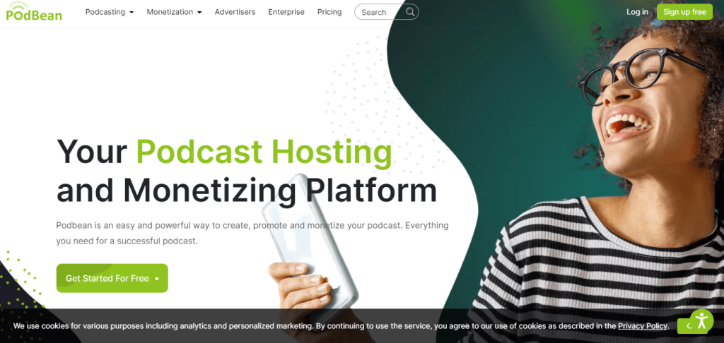 Podbean-official page