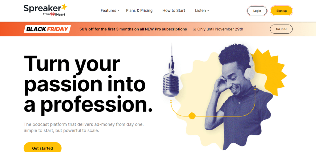 Spreaker Official Page