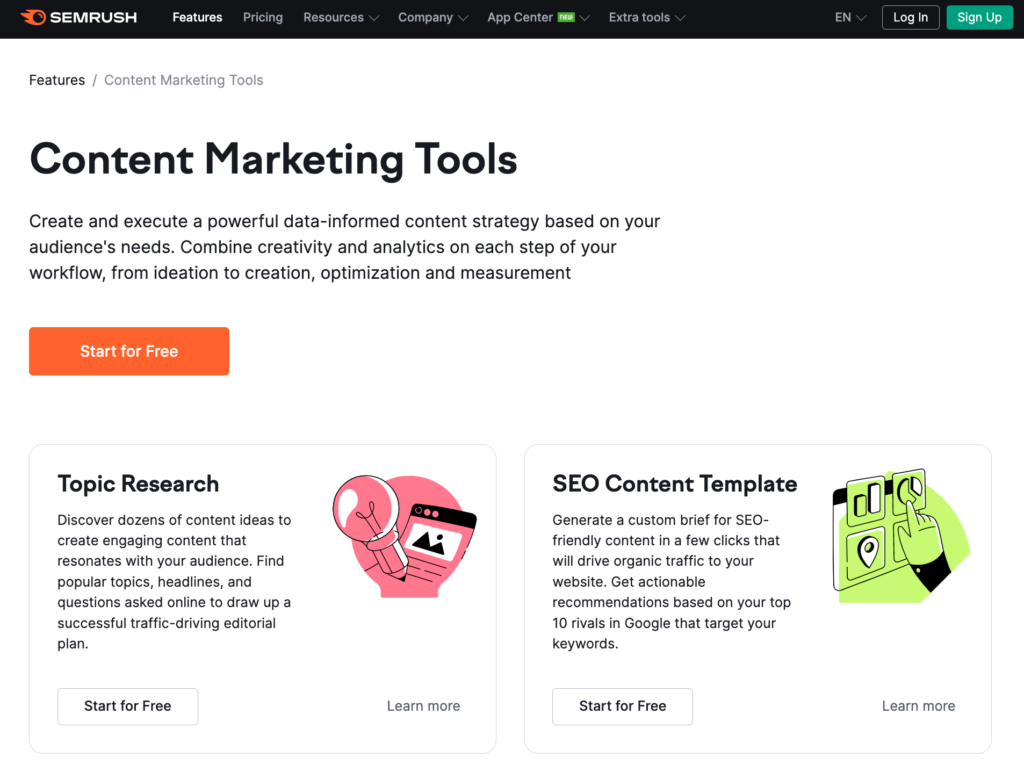 Semrush - Content Marketing