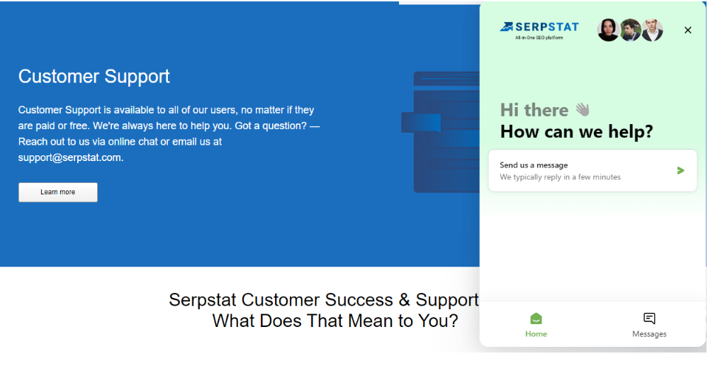 Serpstat - Customer Support Serpstat - Customer Support