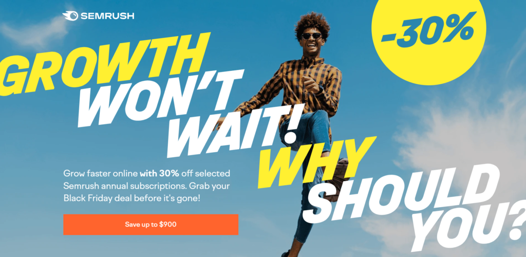 Semrush Black Friday Deal