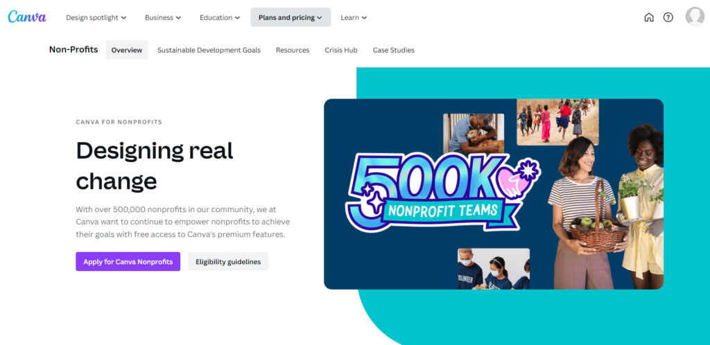 Canva For Non-Profits